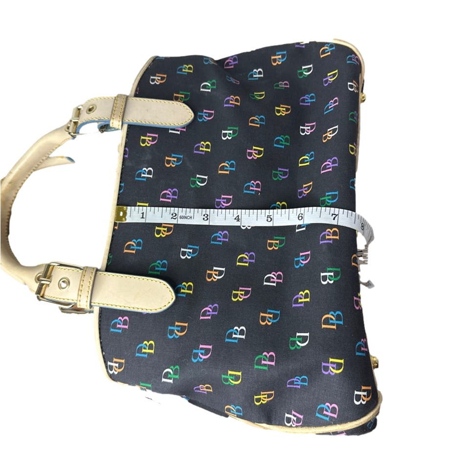 DOONEY & BOURKE Rainbow Fabric Top handle