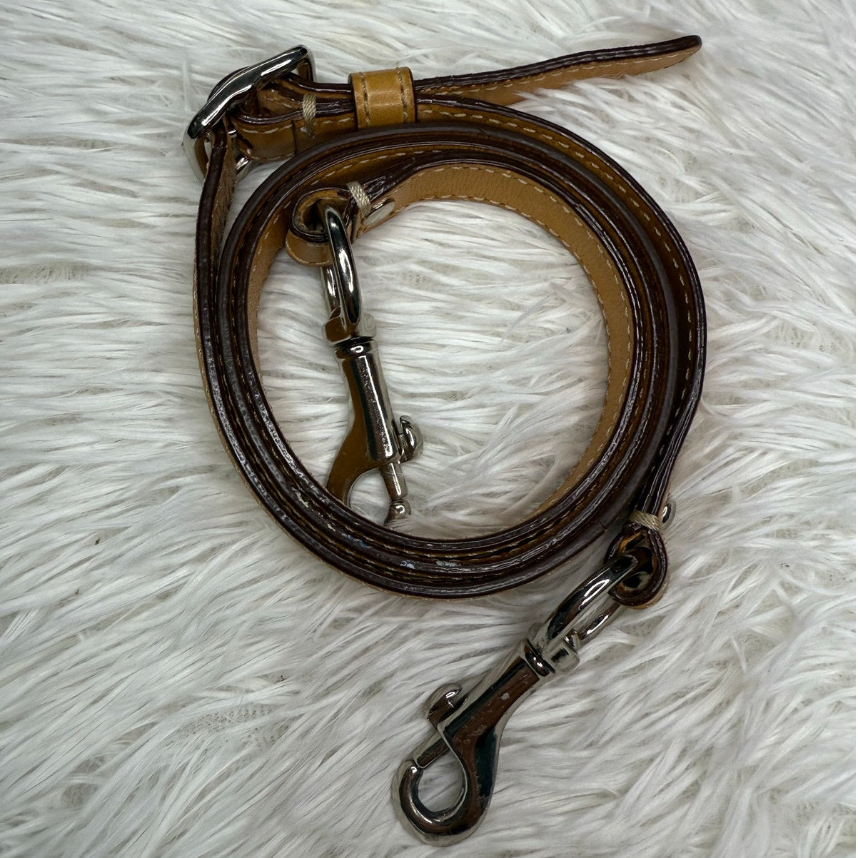 Tan Silver Replacement Strap