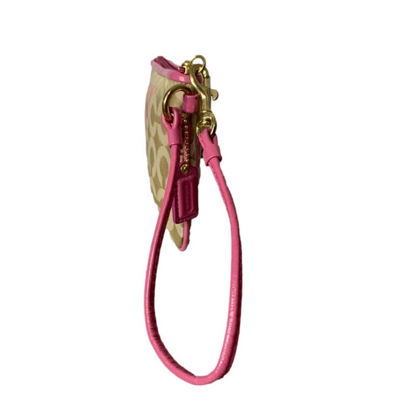 COACH Y2K Rare Poppy "Pinky" Limited Edition Wristlet