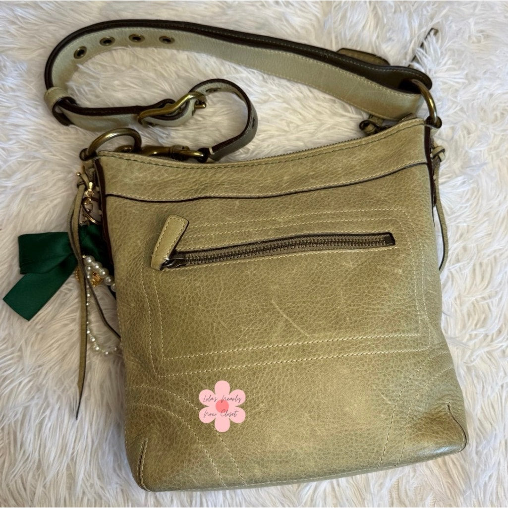 y2k COACH Vintage 2006 Sage 10398 Chelsea Shoulder Bag Crossbody