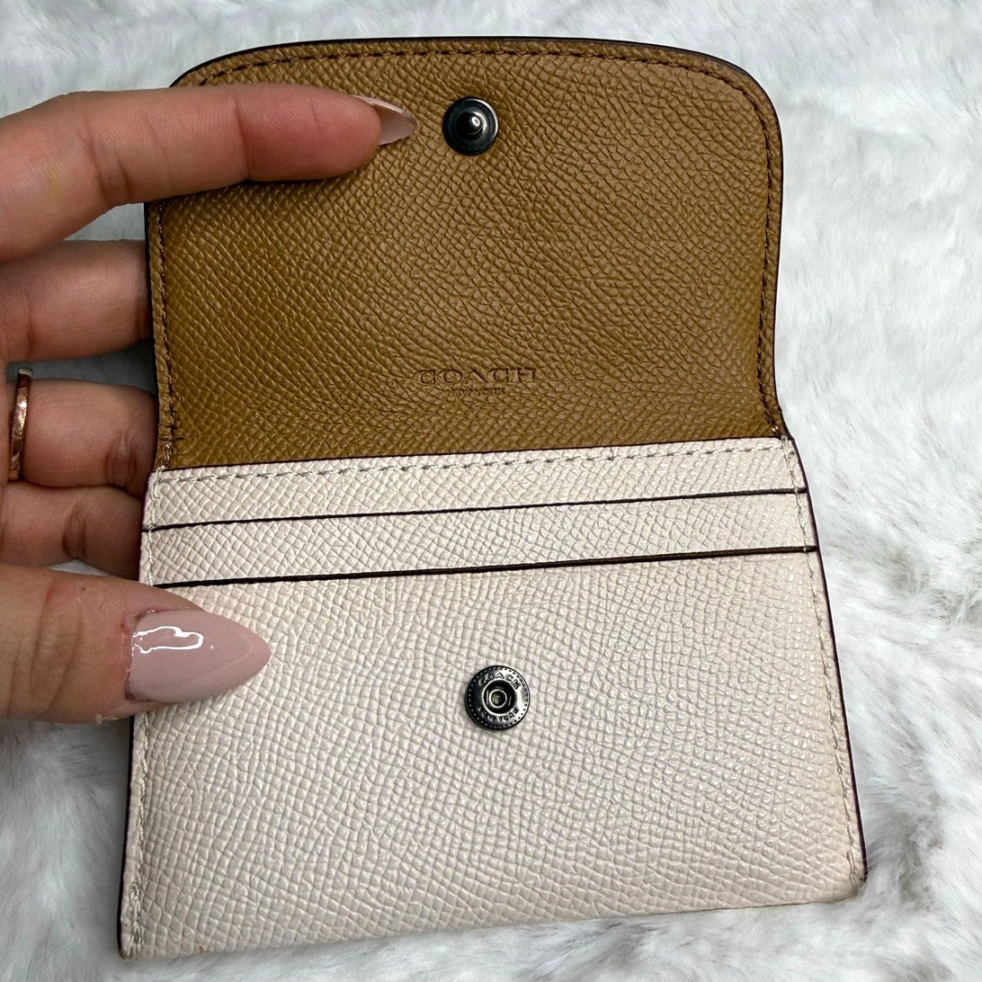 COACH Panda Card Holder Pouch Wallet