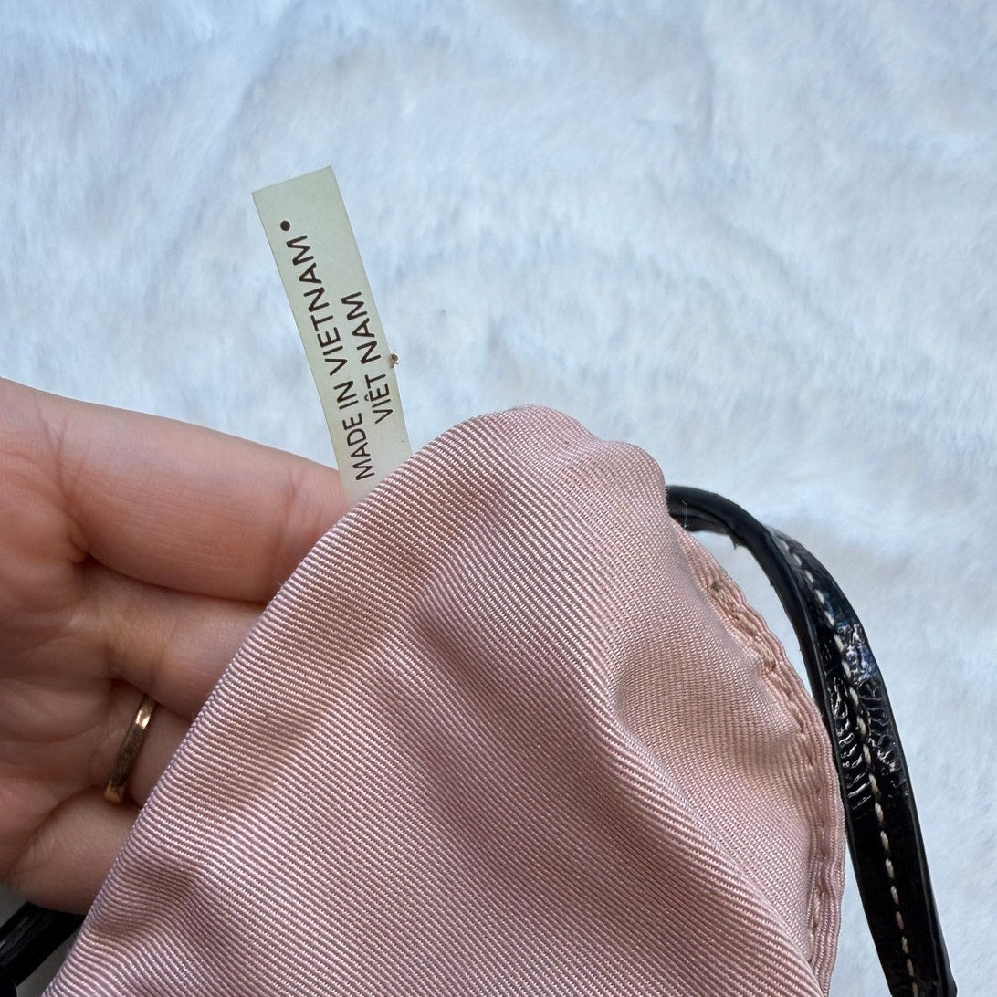 Coach Brown Wristlet
