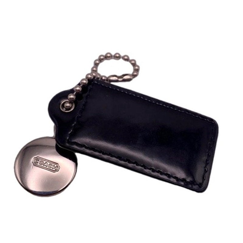 COACH Black Patent Leather Replacement Hang Tag Bag