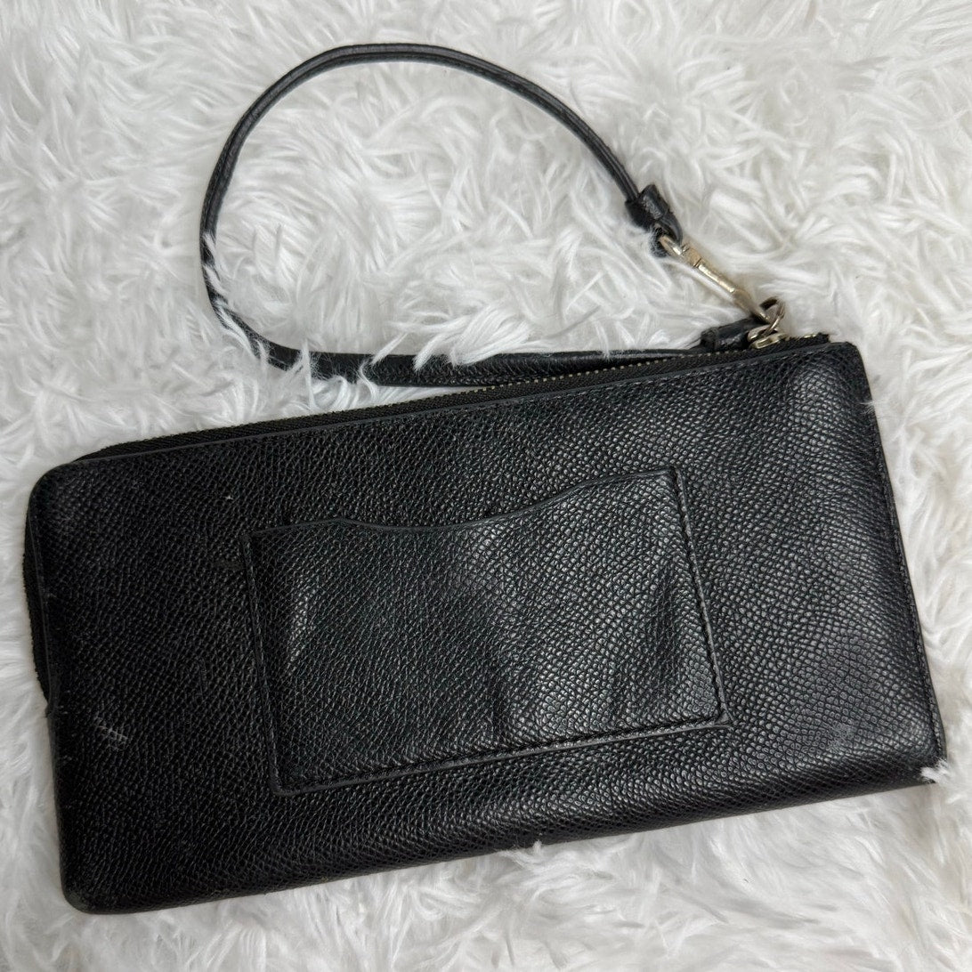 Coach Black Wallet Wristlet