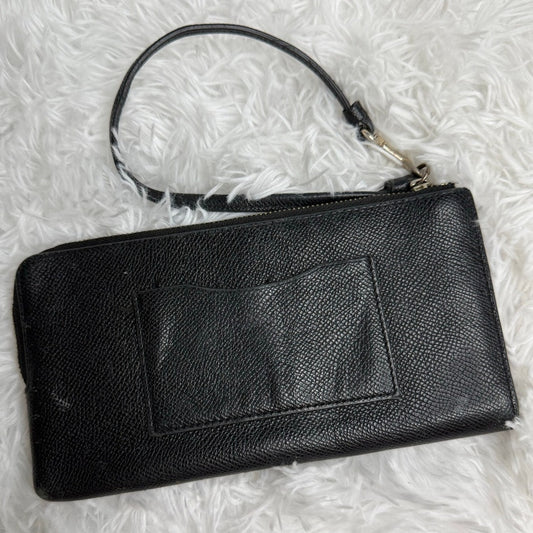 Coach Black Wallet Wristlet