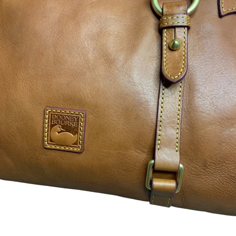 DOONEY & BOURKE Brown Florentine Satchel