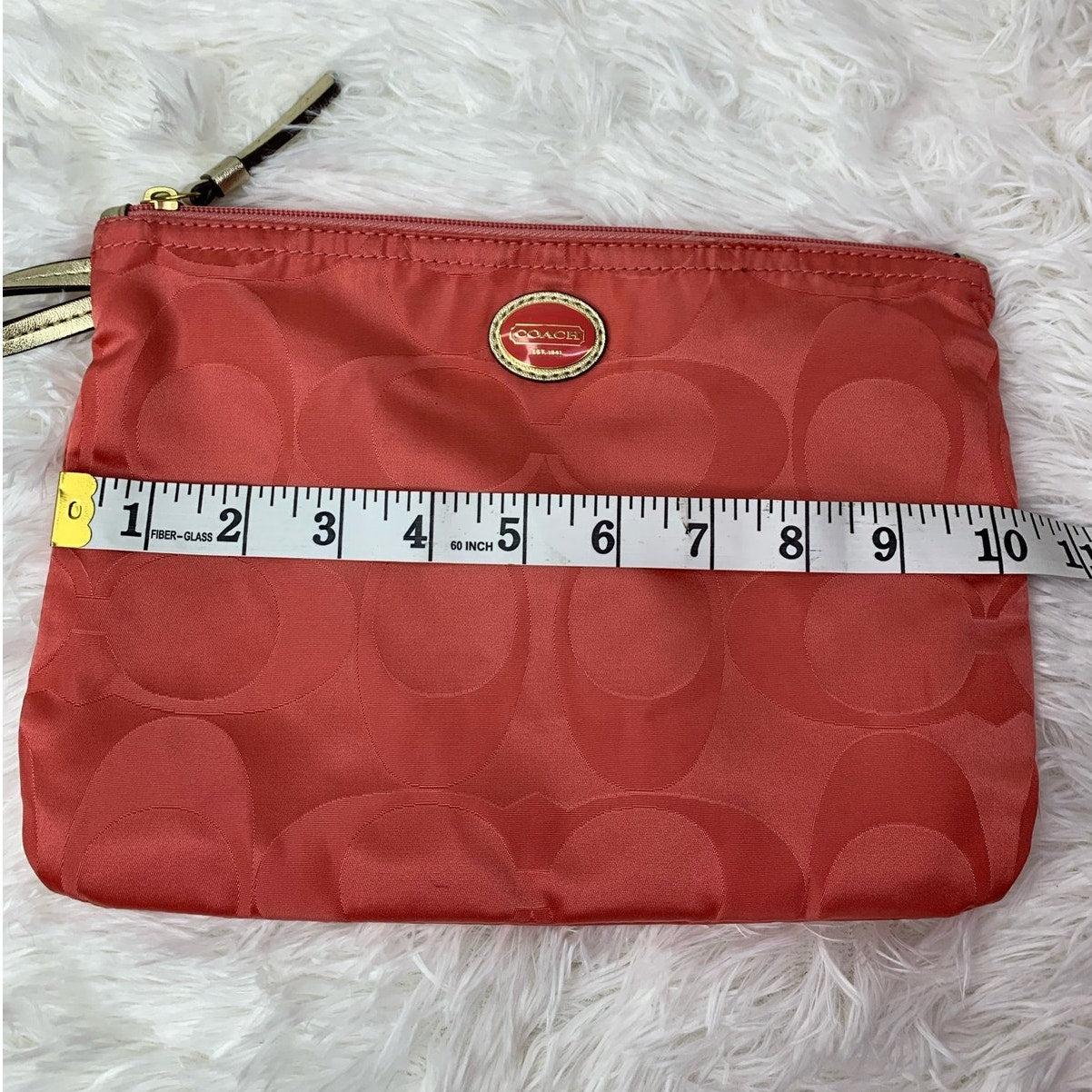 COACH Nylon Pouch Make up / Cosmetic Case