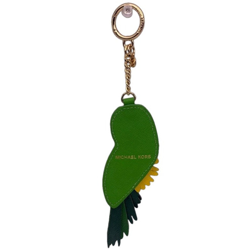 NEW Michael Kors Green Parrot Purse charm Bag Charm Key Fob