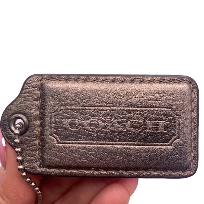 COACH HangTag Bag Charm Fob