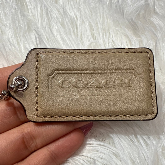 2.5" COACH Fob Bag Charm Hang tag Hangtag