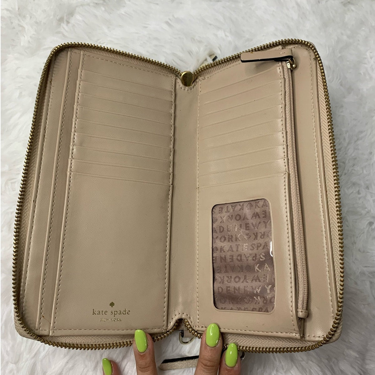 Kate Spade Grove Street Anita Double-zip Wristlet Wallet