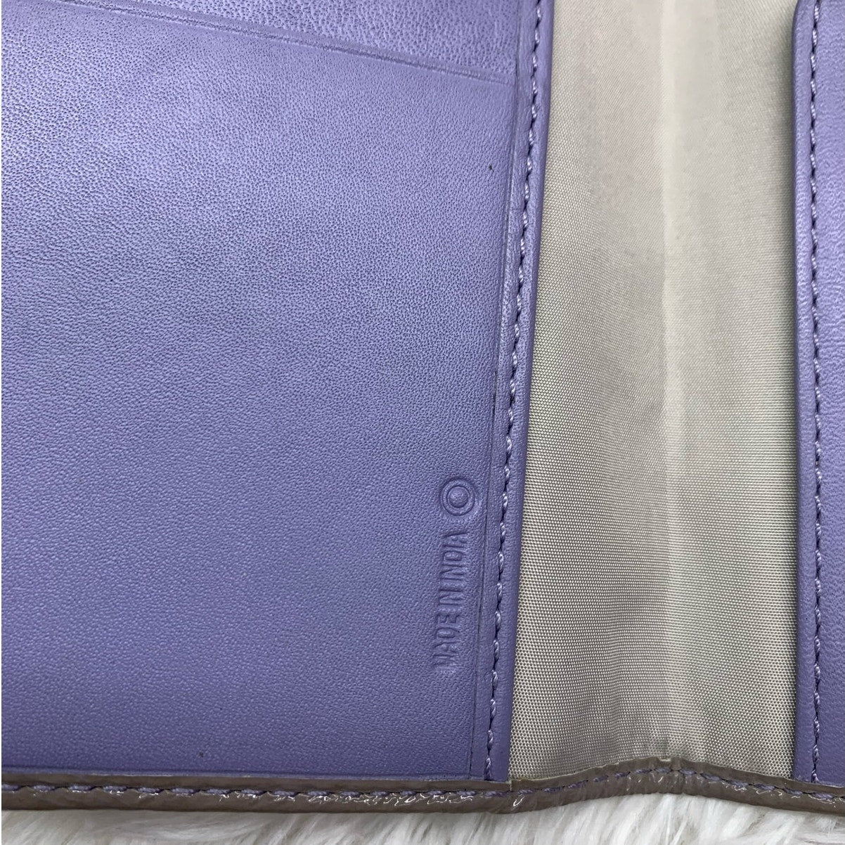 COACH Light Blue Passport / Card Holder