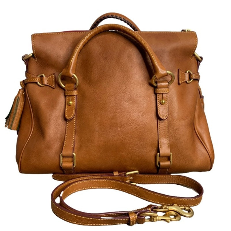 DOONEY & BOURKE Brown Florentine Satchel