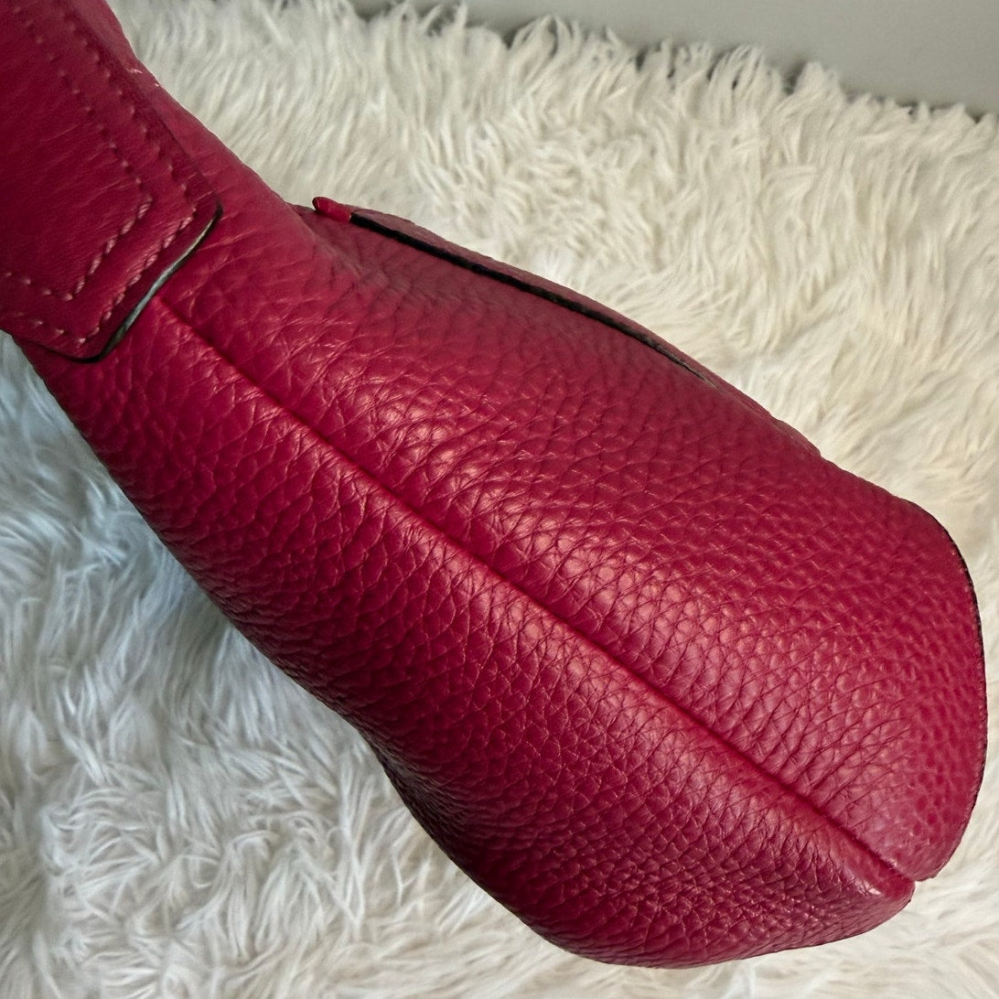 y2k COACH Z Ergo Leather Small Hobo Shoulder Bag