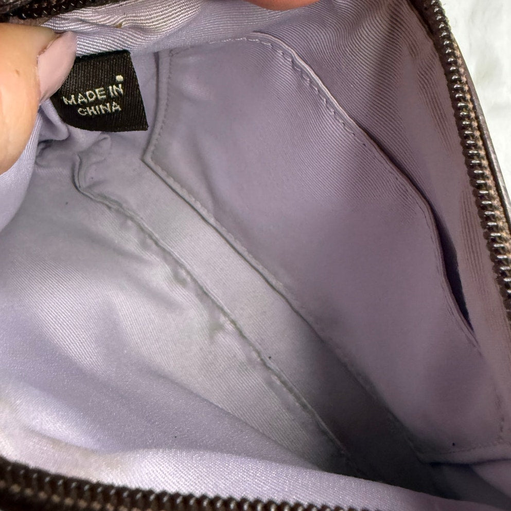 COACH Brown Wristlet