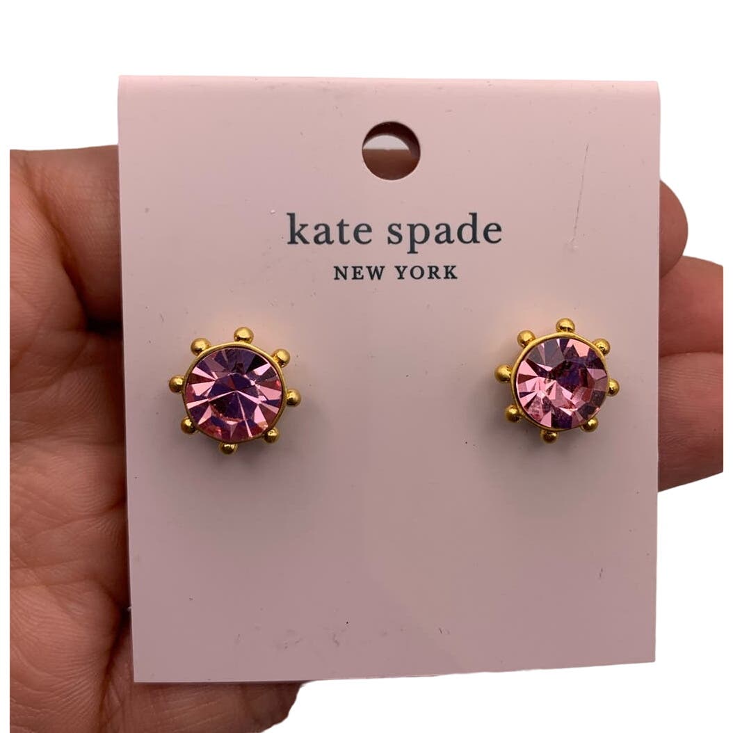 NWT Kate Spade New York Flying Colors Blush Earrings