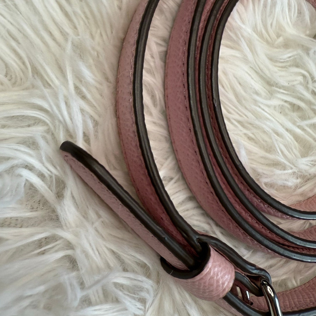 COACH Pink Silver Replacement Strap