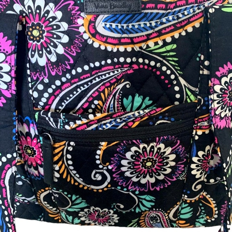 VERA BRADLEY Bandana Swirl Bundle Tote Wallet Cosmetic Case