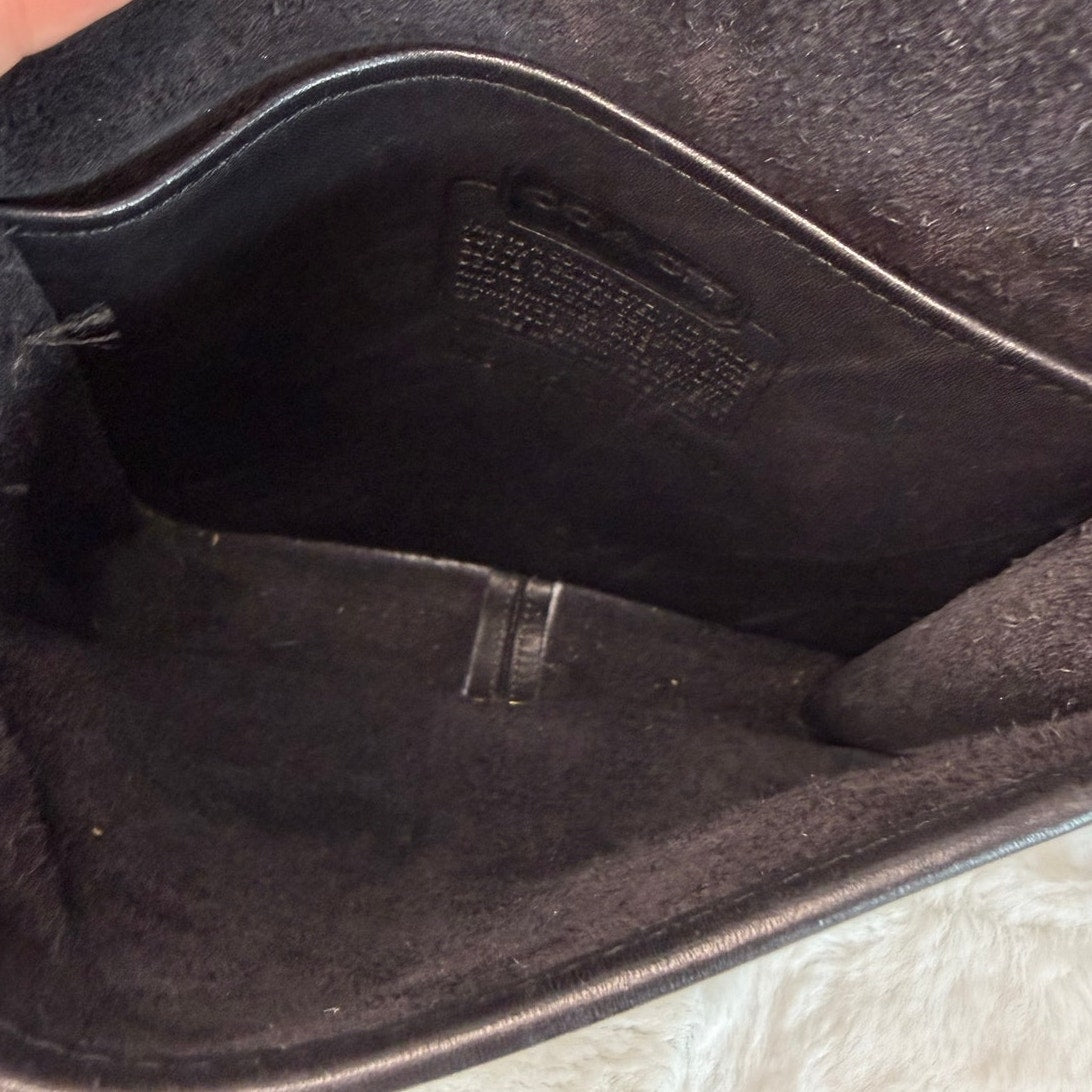Vintage Coach Compact 9620 Black United States Crossbody Bag