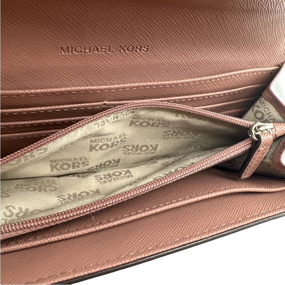 MICHAEL KORS dark Dusty Pink Wallet