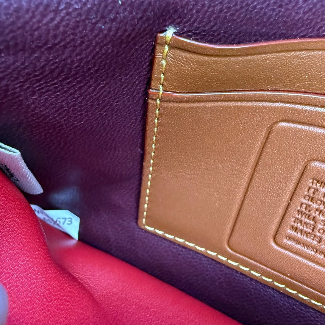 Clutch 209 CHF Glovetanned Leather Clutch Wristlet