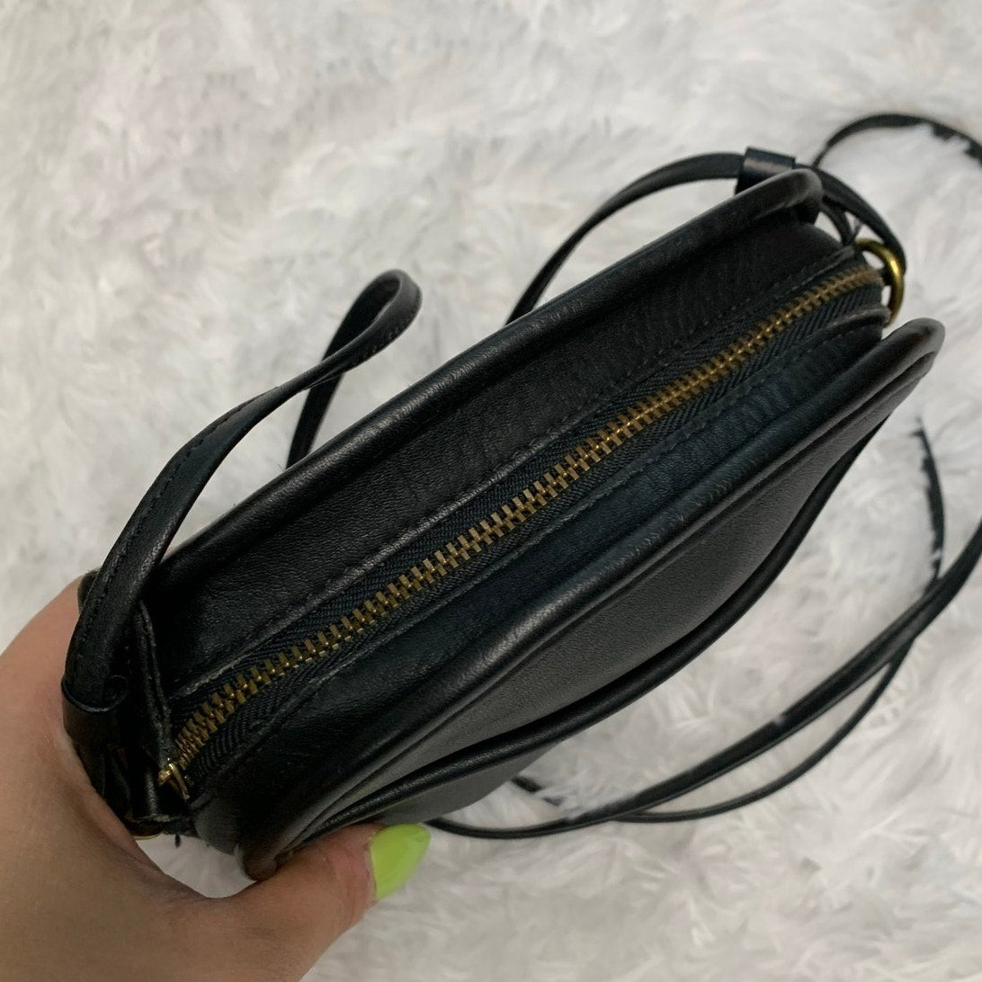 Vintage Coach Black Abbie Crossbody Bag 9017