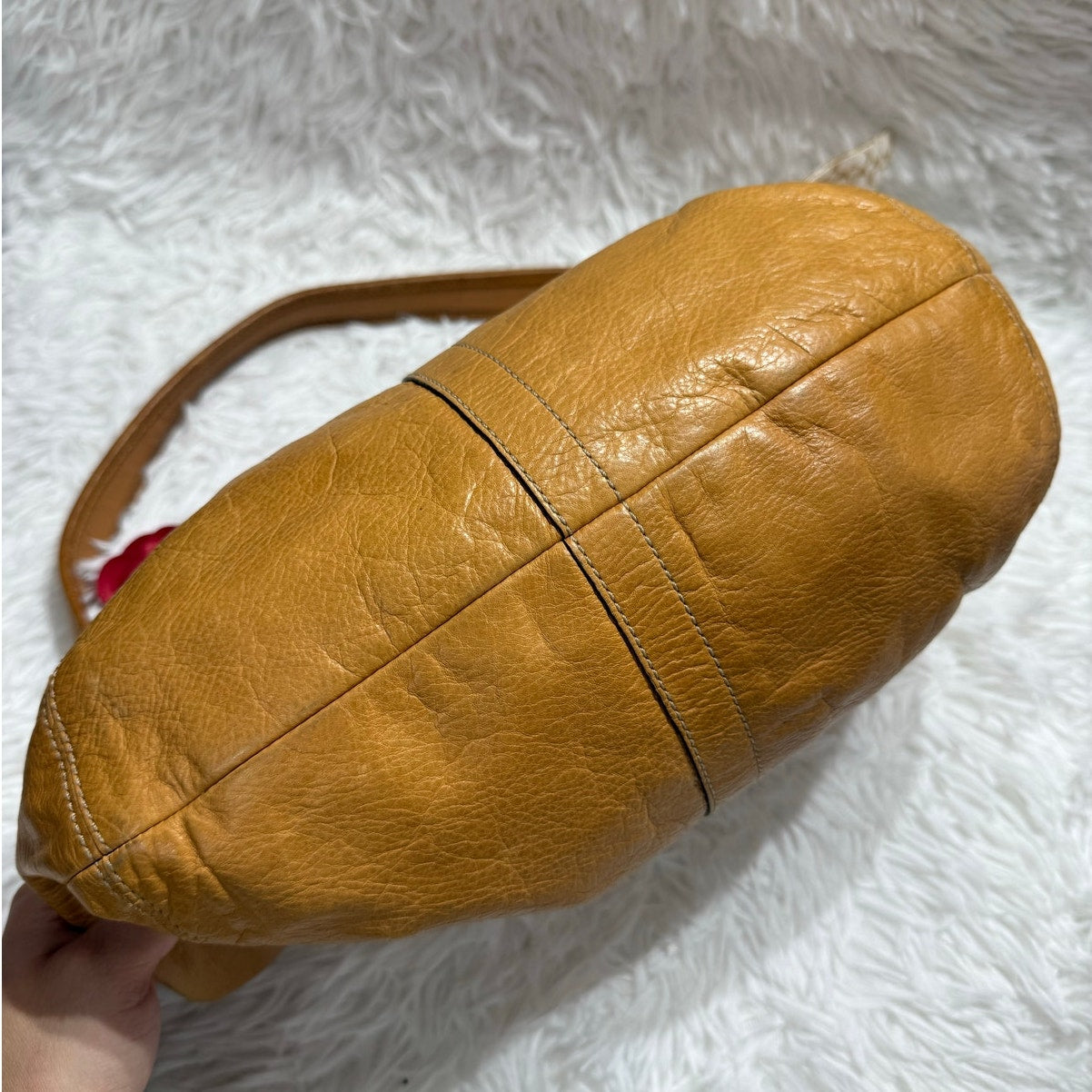 COACH y2k Pleated Ergo Hobo Shoulder Bag