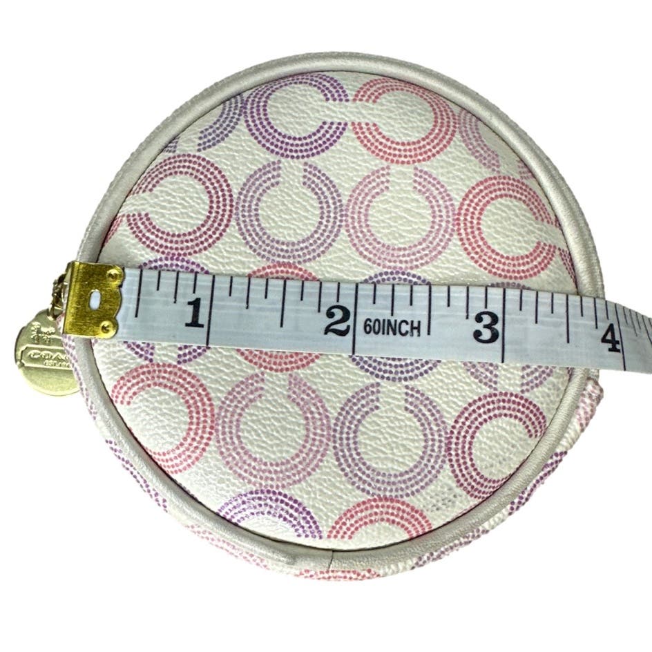 COACH Coated Canvas Multi-color Coin Purse