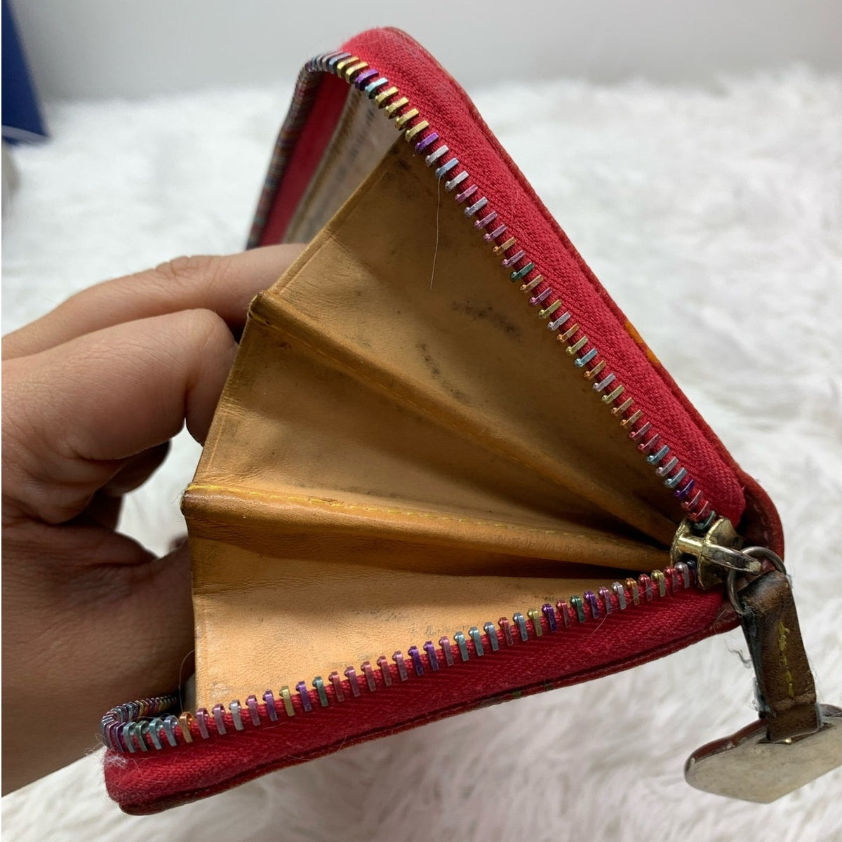 Vintage DOONEY & BOURKE y2k Rainbow Wallet