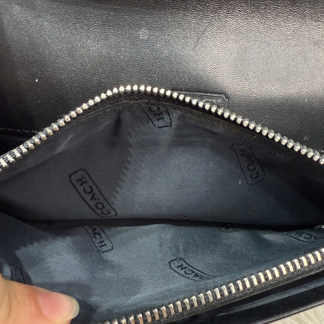 y2k COACH Black Wallet