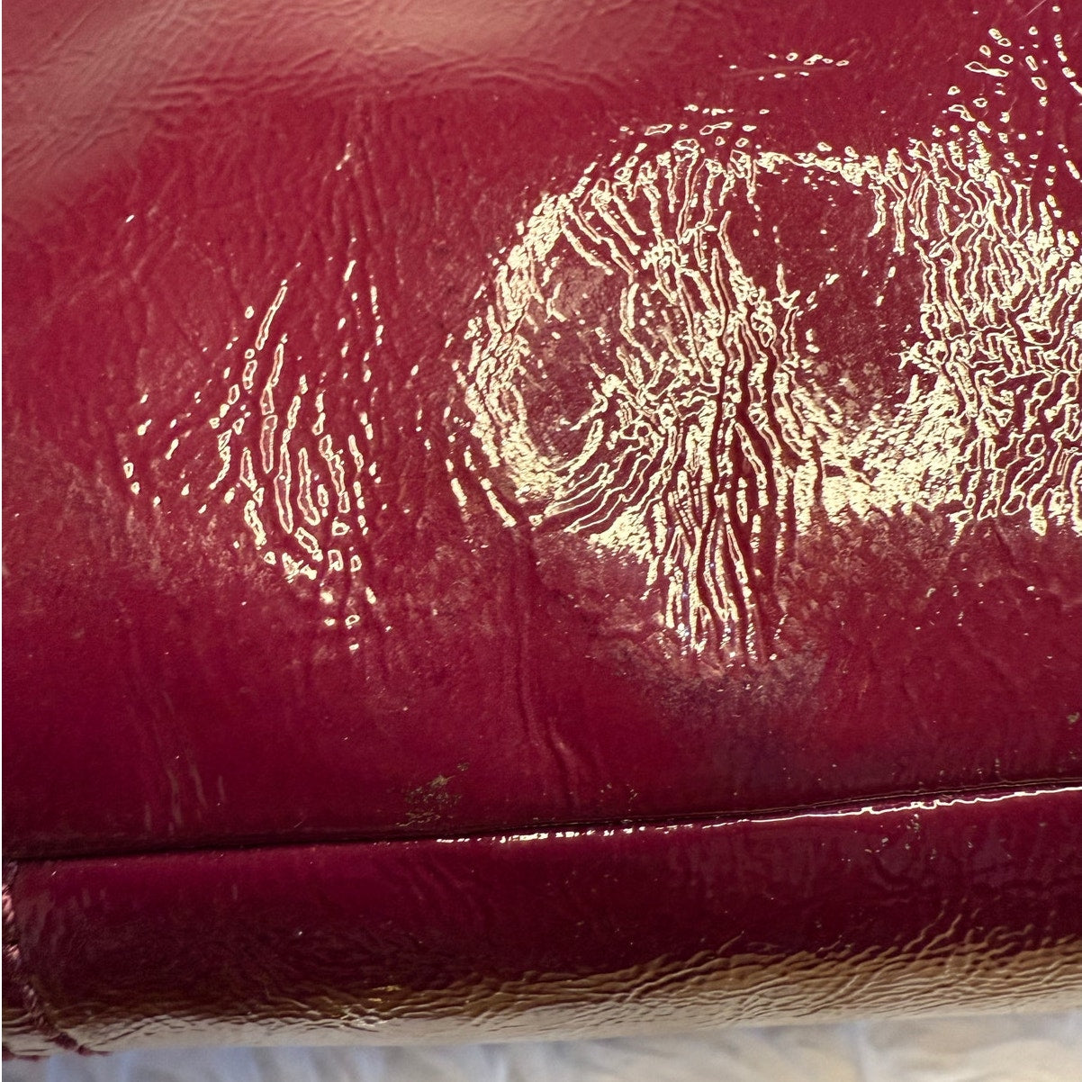 y2k COACH Patent Leather Hobo Shoulder bag Crossbody