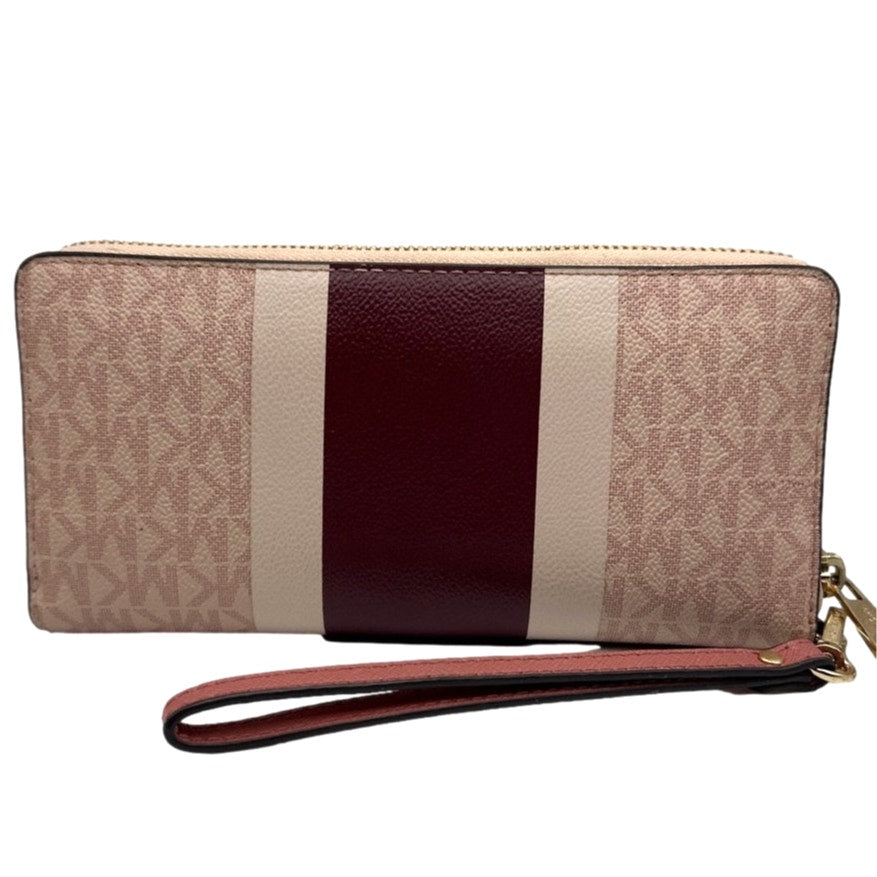 MICHAEL KORS JET SET TRAVEL CONTINENTAL WALLET IN BALLET MULTI
