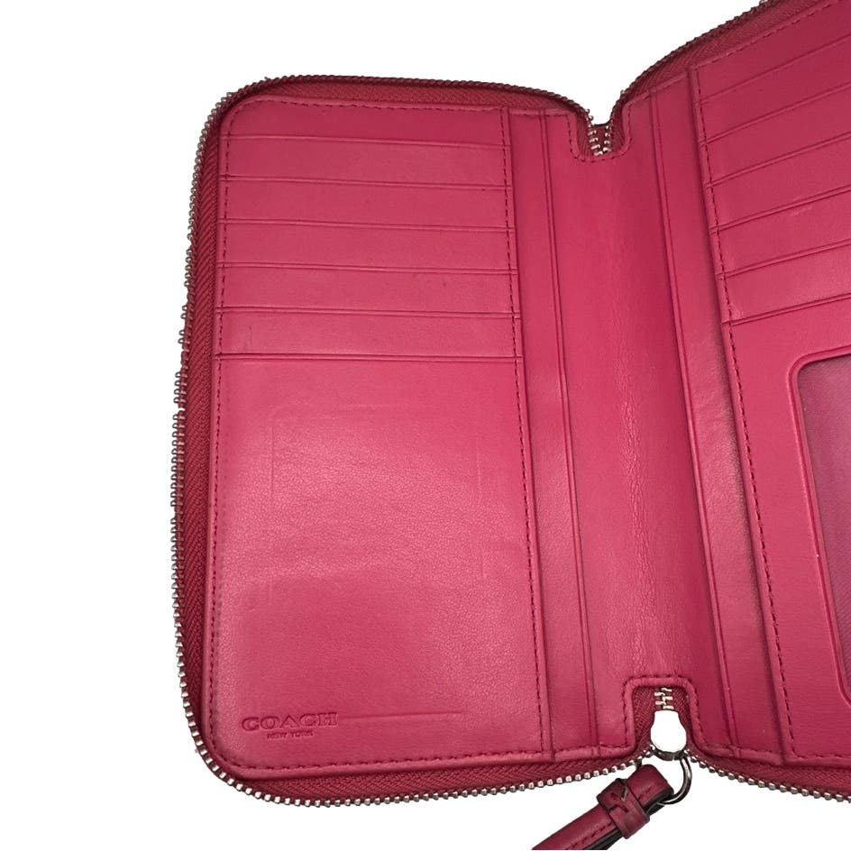 COACH Fuchsia Wallet / Wristlet