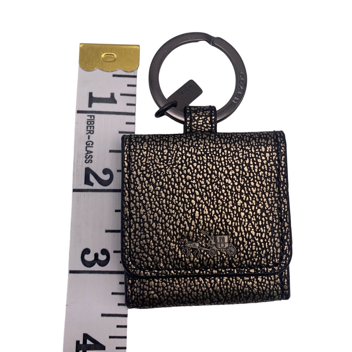 COACH Mini Photo Frama Bag Charm Key Fob