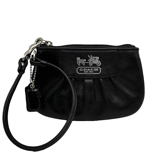 COACH Black Wristlet