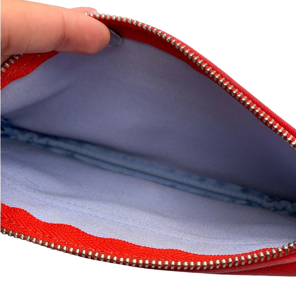 Vintage COACH y2k Red 2 Toned Wristlet