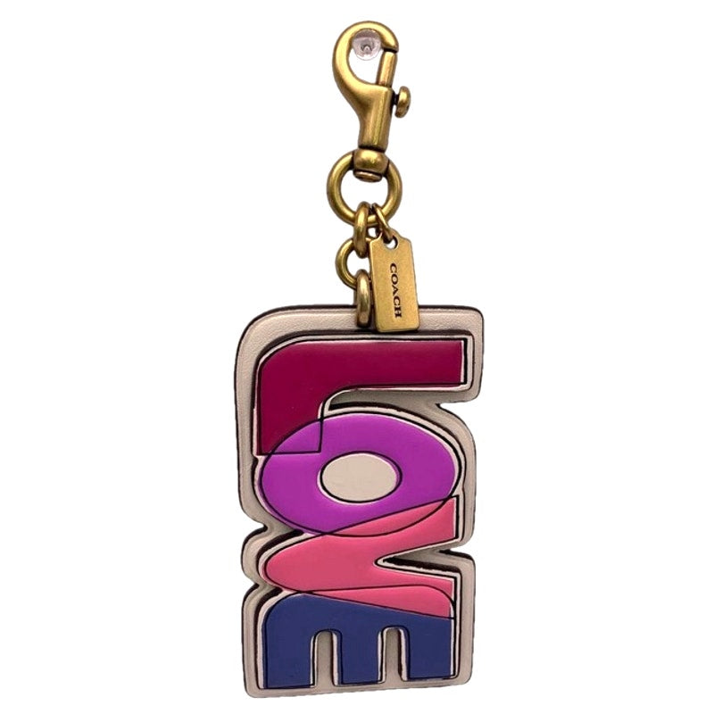 COACH Love Bag Charm