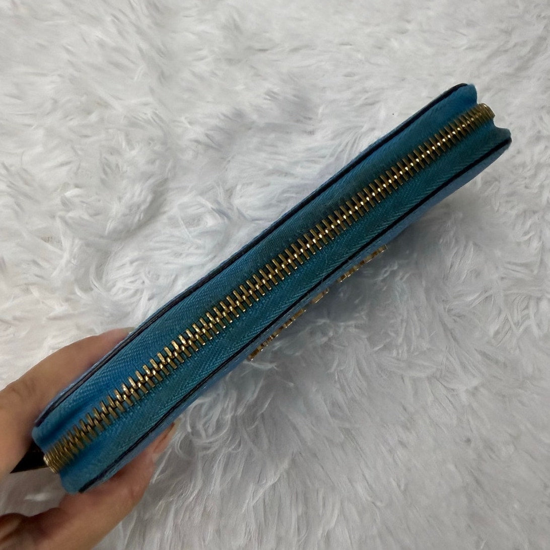 Sale Michael Kors Blue Wallet