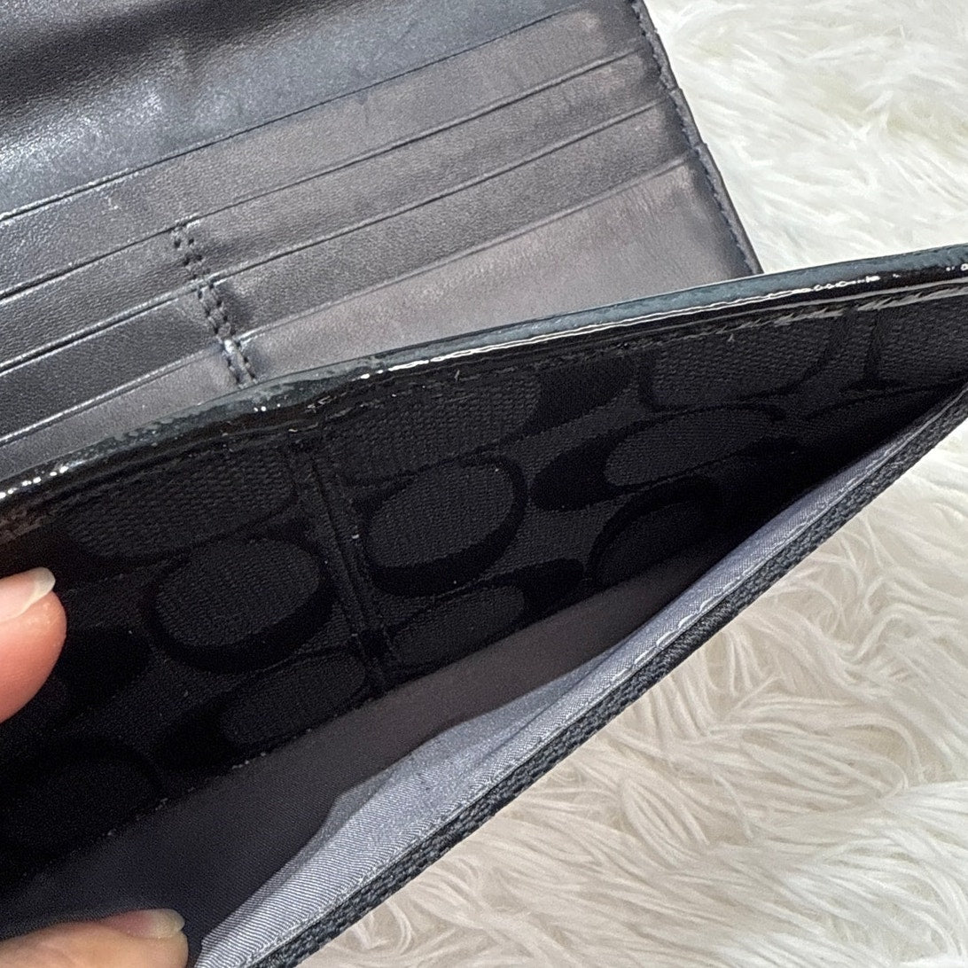 COACH Ashley Signature Canvas Jacquard  Wallet