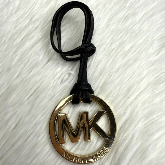 Michael Kors Gold Black Bag Charm