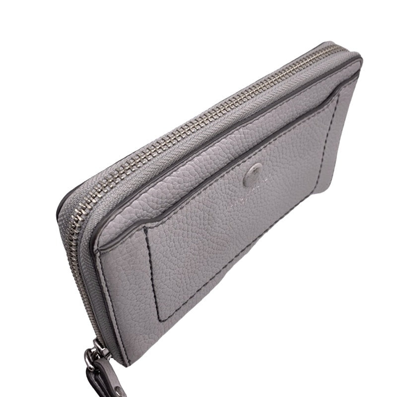 MARC JACOBS Gray Wallet with Phone Slot