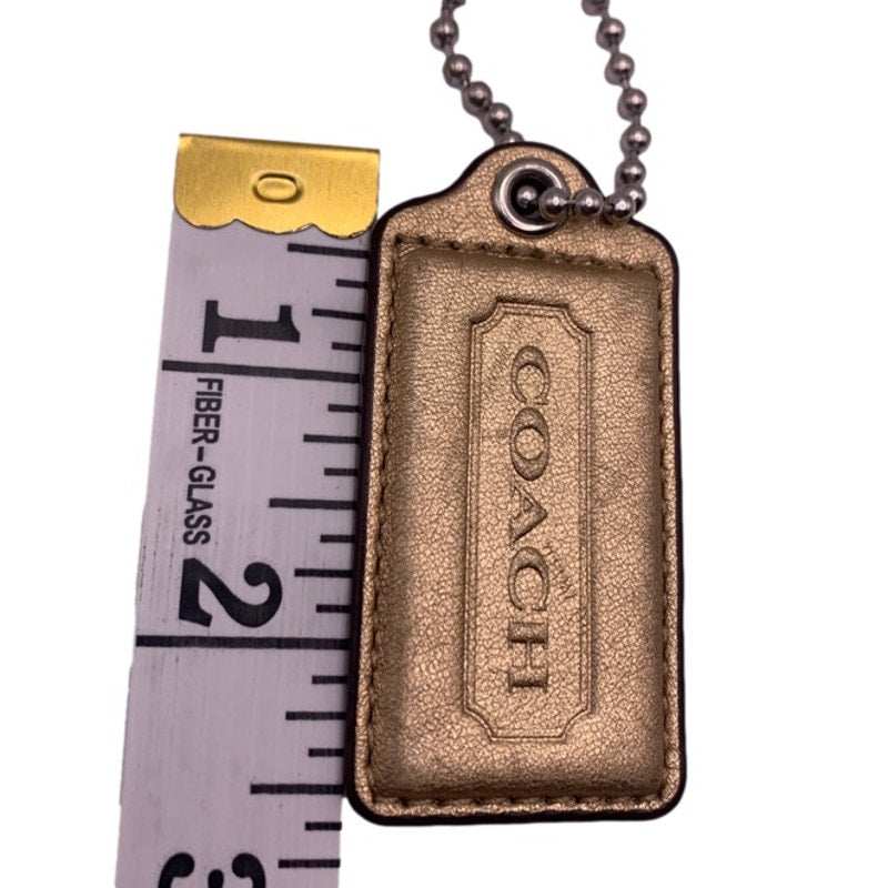 COACH HangTag Bag Charm Fob