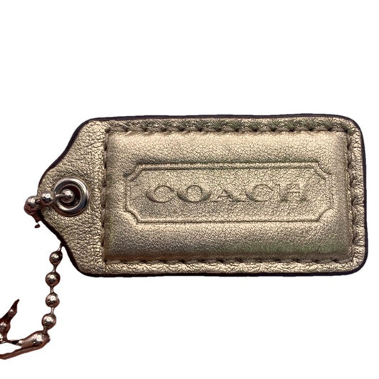 COACH Gold Replacement Hang Tag