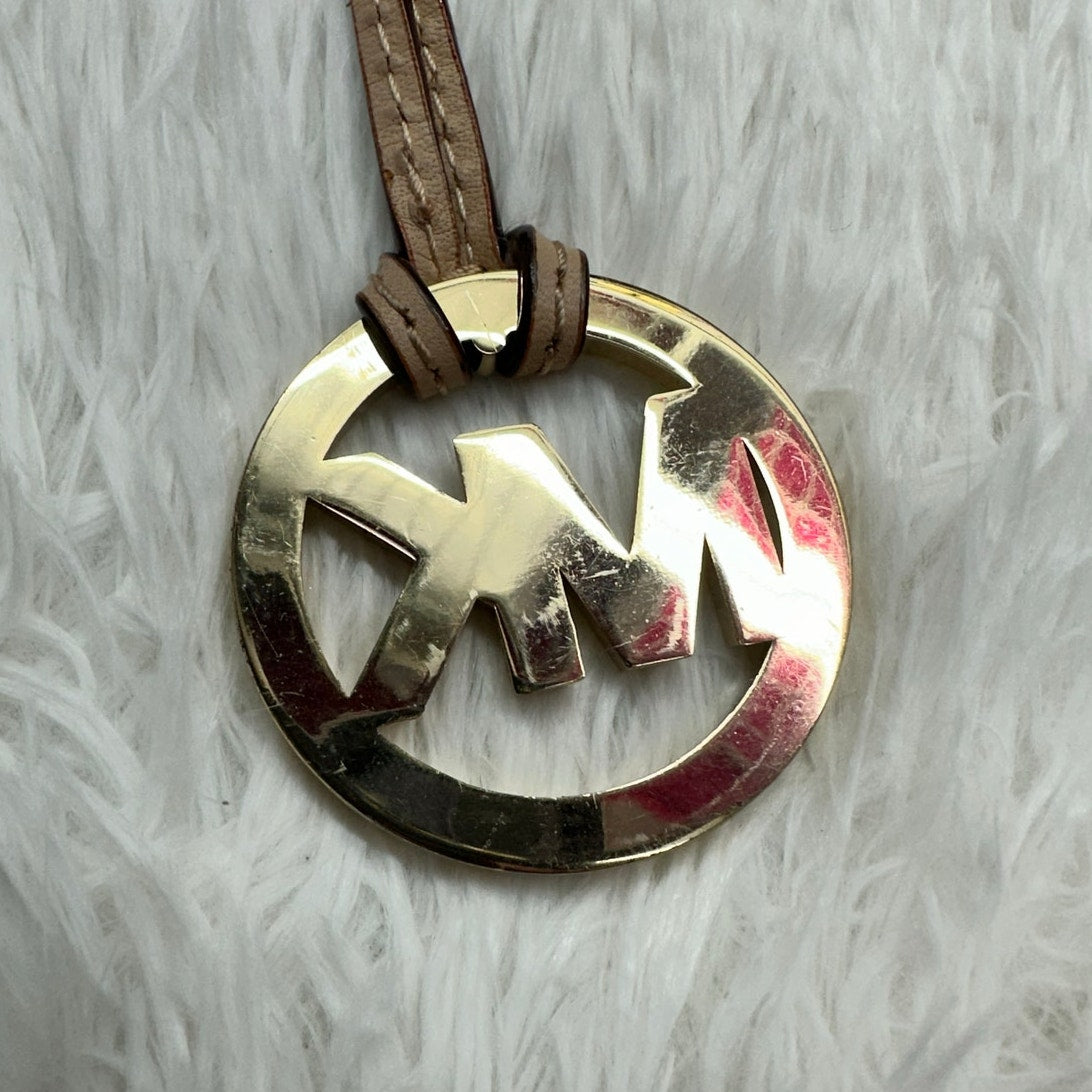 Michael Kors Tan Gold Bag Charm