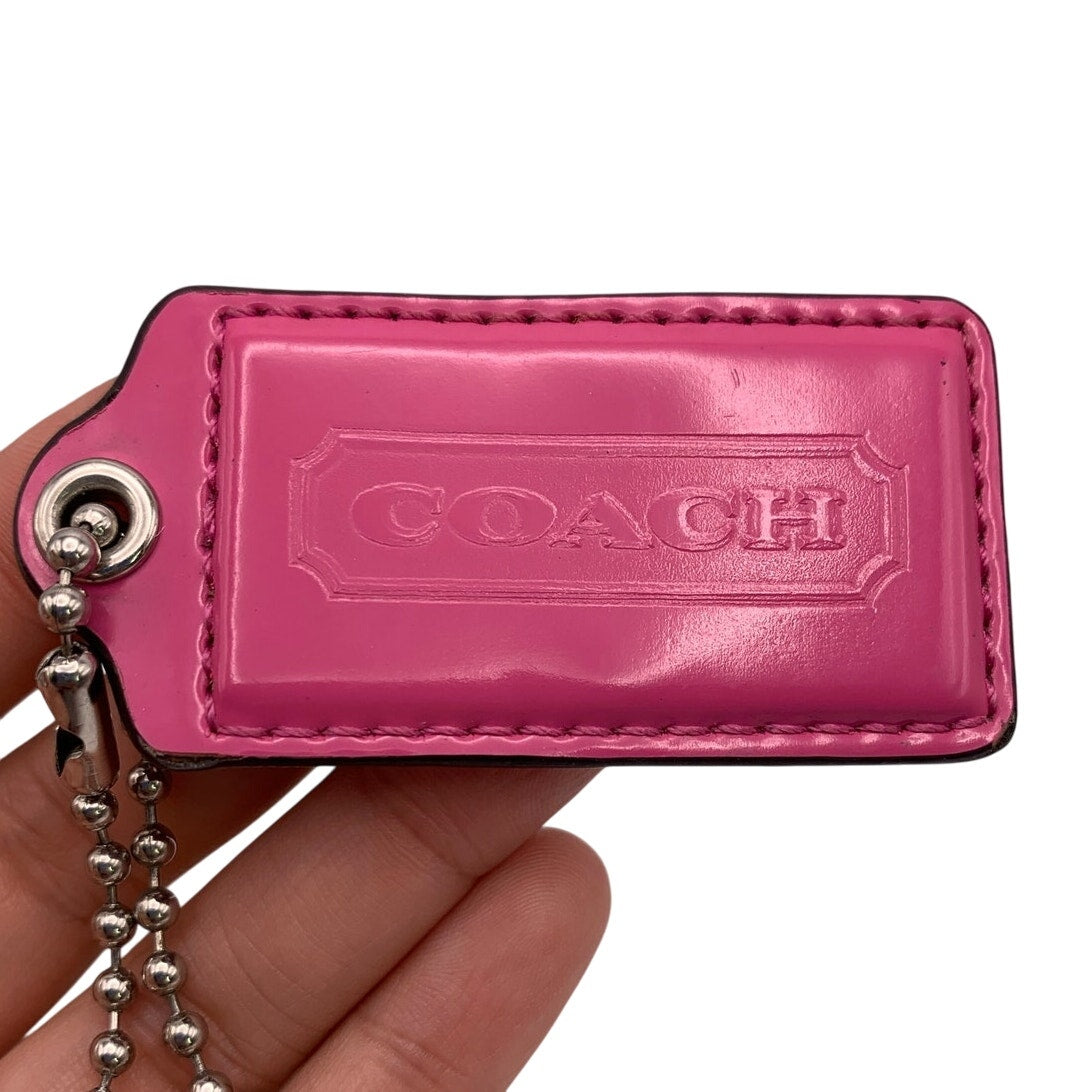 COACH Pink Replacement Hang Tag Bag