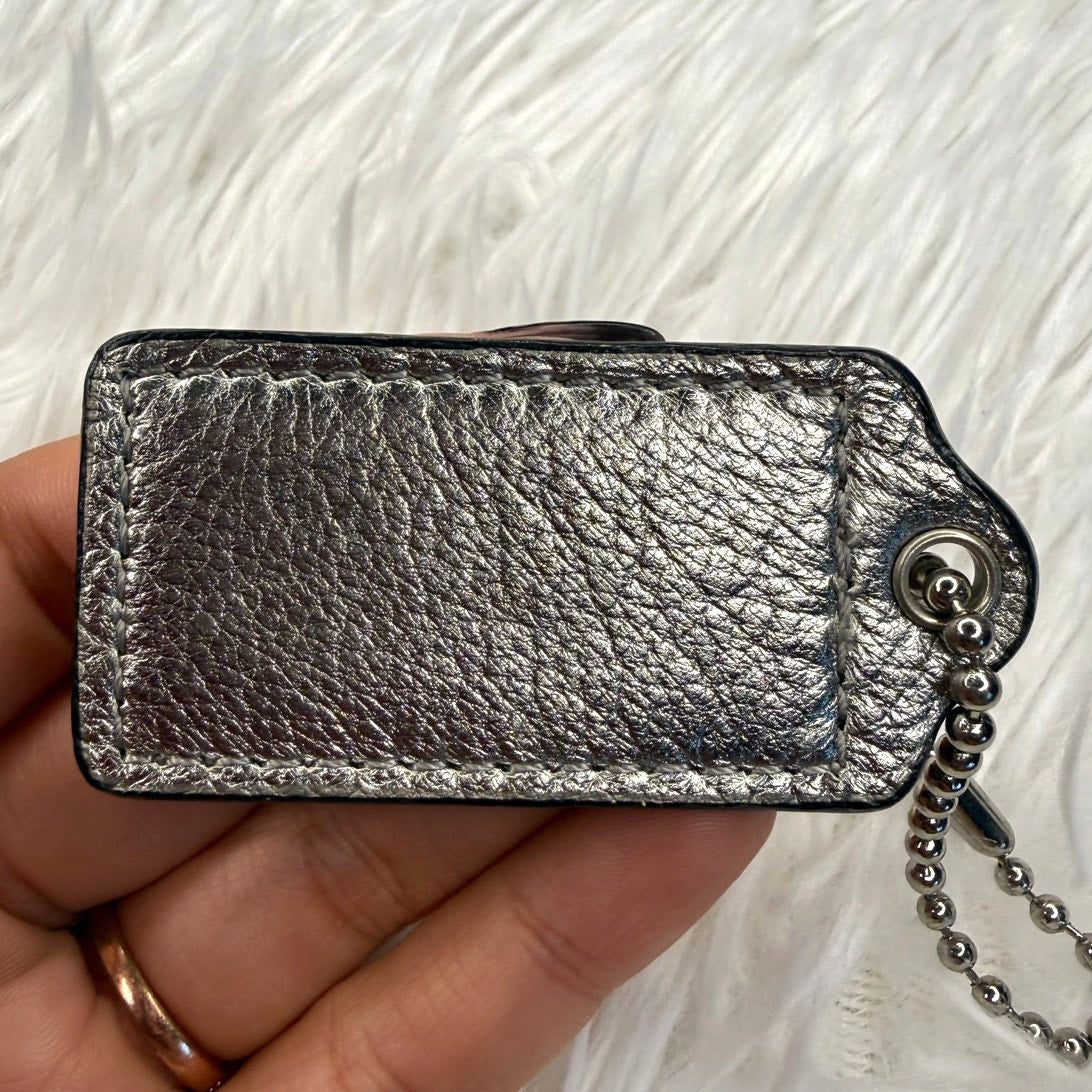 2" COACH Fob Bag Charm Hang tag Hangtag