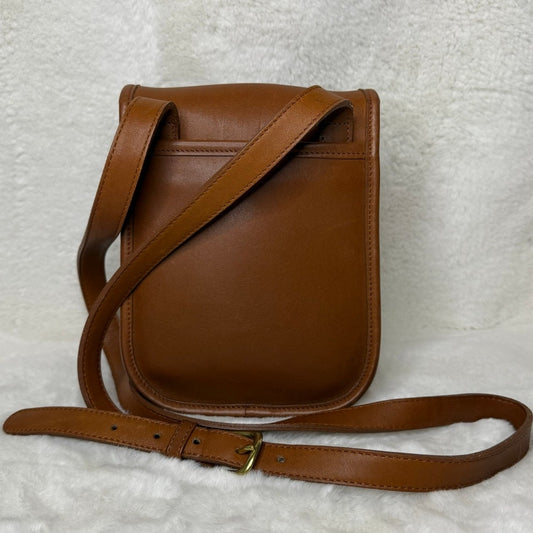 Vintage Coach Project Bag Small SidePack 9978 British Tan Crossbody