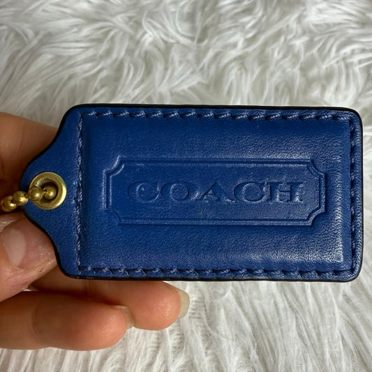 Coach Blue Replacement HangTag Bag Charm