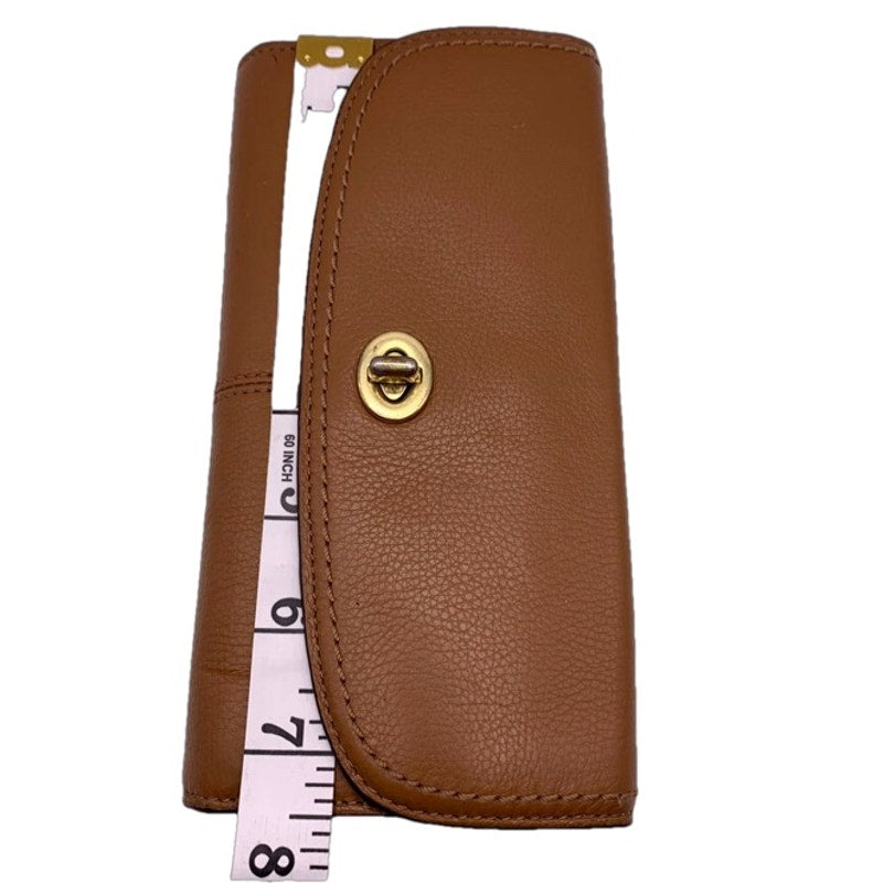 COACH  Brown Turnlock Wallet