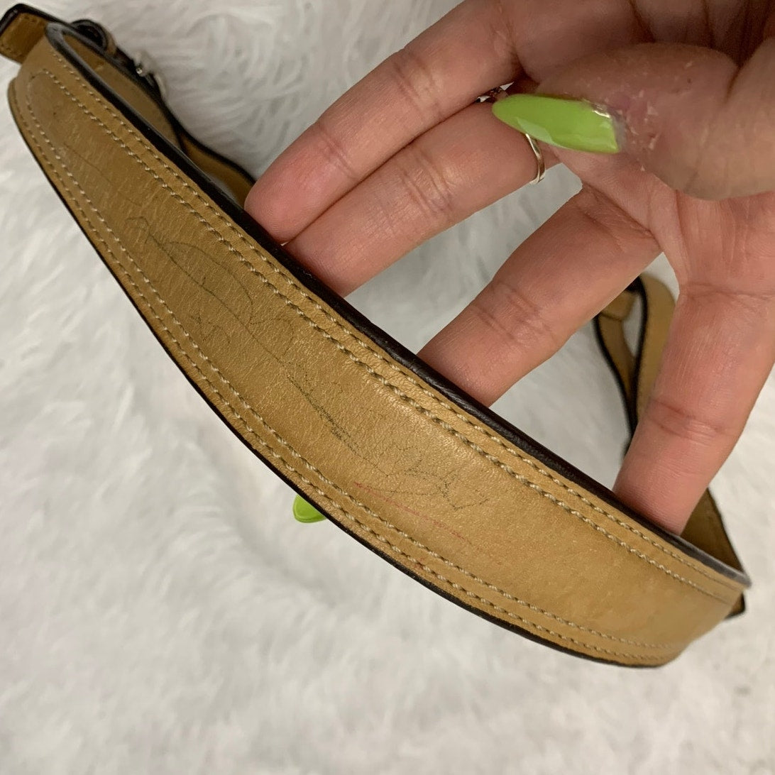 COACH Tan Shoulder Strap